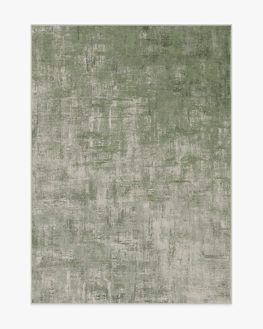 Impasto — Halı, Adaçayı Yeşili, AREA, beyaz zemin, 5x7