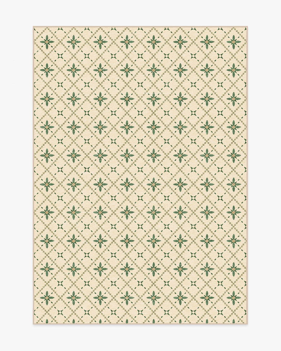 Alva — Halı, Doğal ve Adaçayı, AREA, beyaz zemin, 5x7