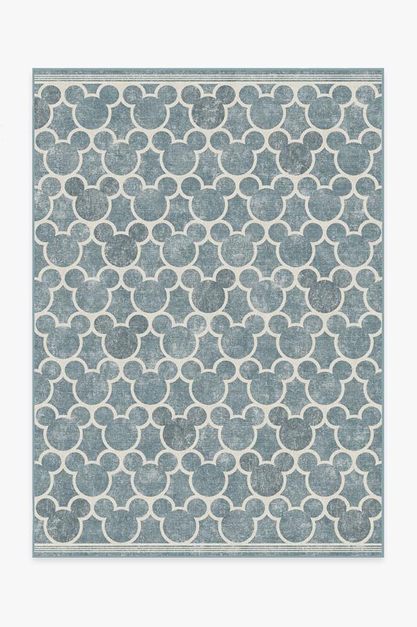Mickey Trellis — Halı, Arduvaz, AREA, beyaz zemin, 5x7
