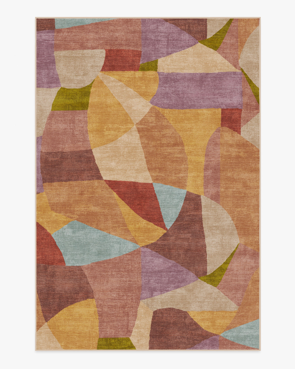 Kayla — Halı, Pas Çok Renkli, AREA, beyaz zemin, 6x9