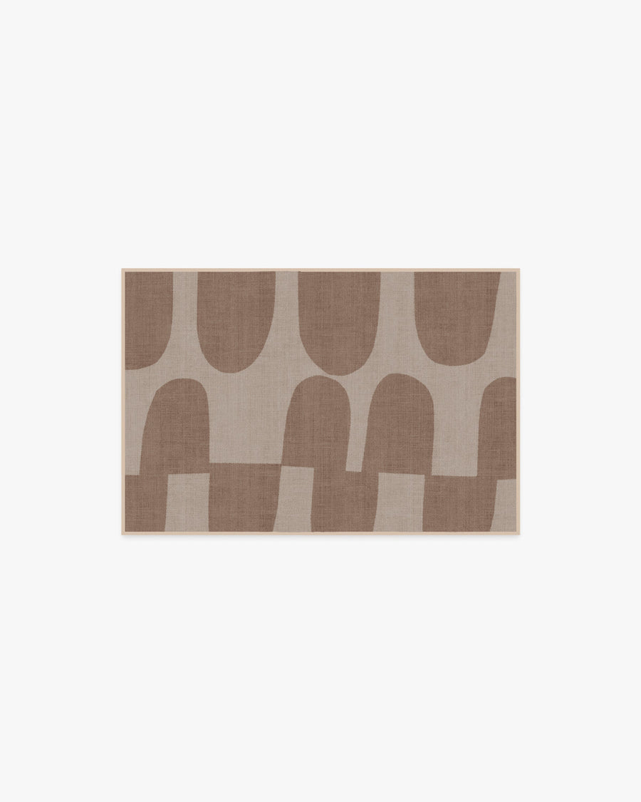 Ratsu — Halı, Taba, AREA, beyaz zemin, 2x3