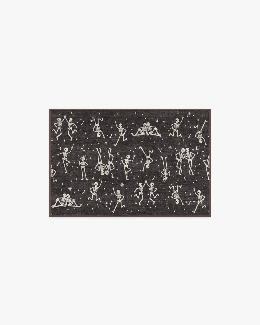 Bone Parade — Halı, Antrasit, AREA, beyaz zemin, 2x3