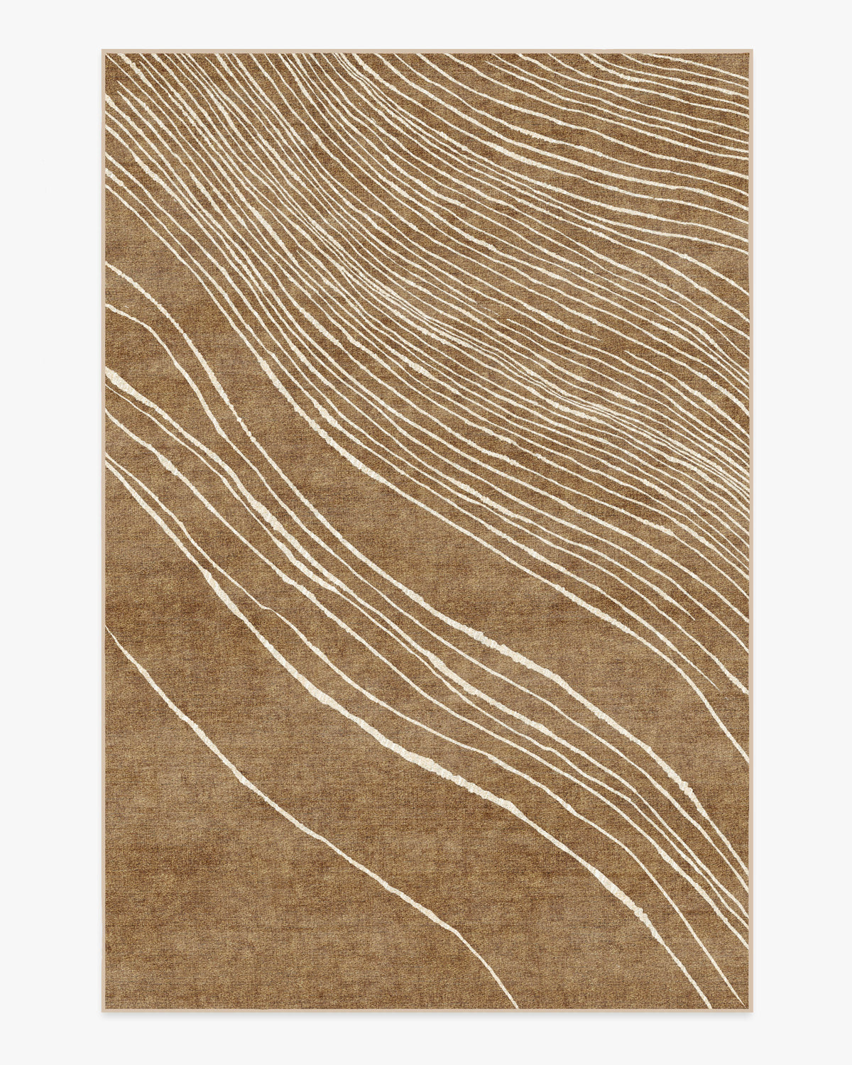 Dune — Halı, Sıcak Kahverengi, AREA, beyaz zemin, 6x9