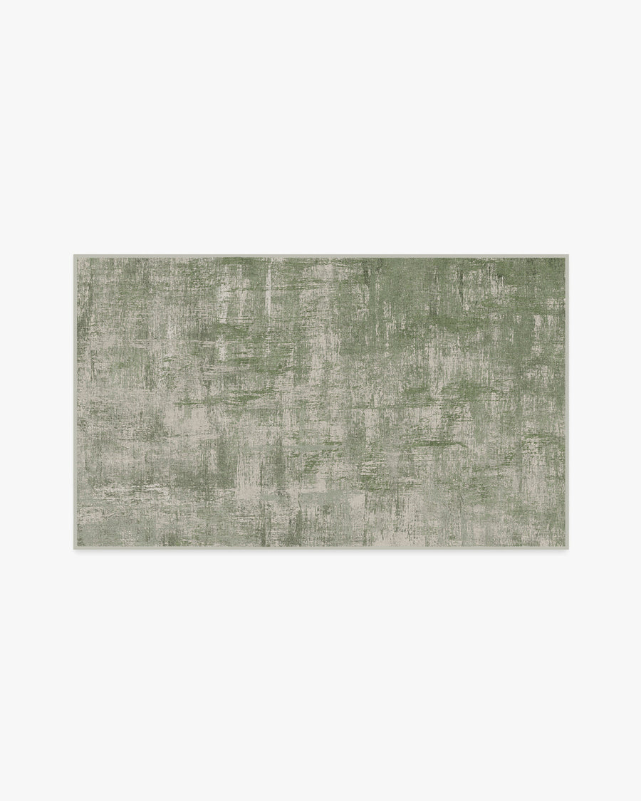 Impasto — Halı, Adaçayı Yeşili, AREA, beyaz zemin, 3x5