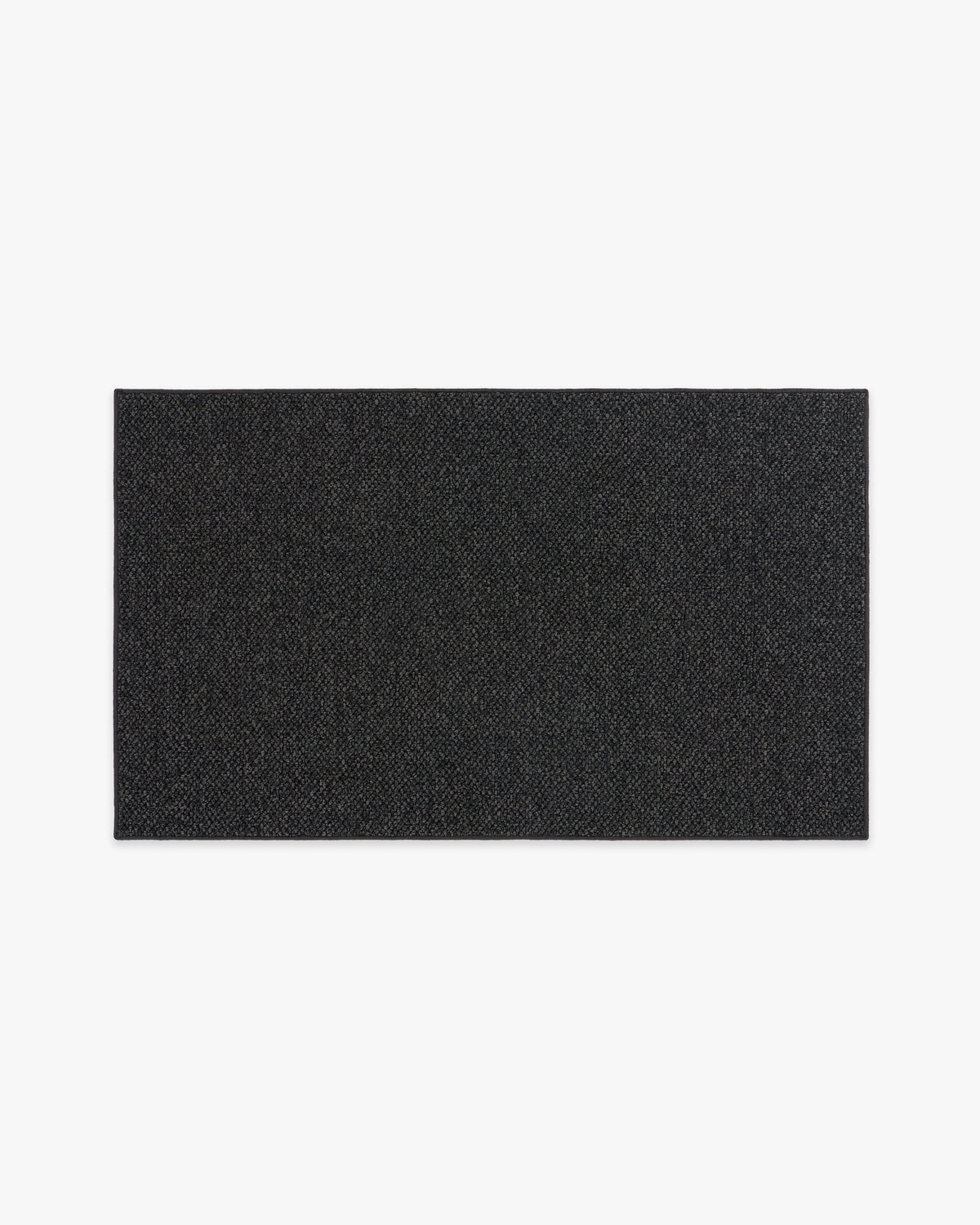 Haven Black Performance Weave — Halı, Siyah, AREA, beyaz zemin, 3x5