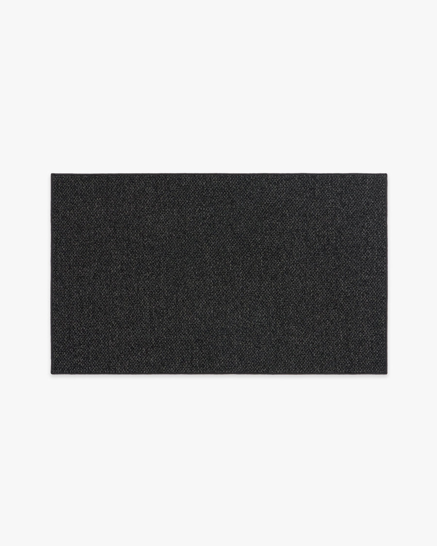 Haven Black Performance Weave — Halı, Siyah, AREA, beyaz zemin, 3x5