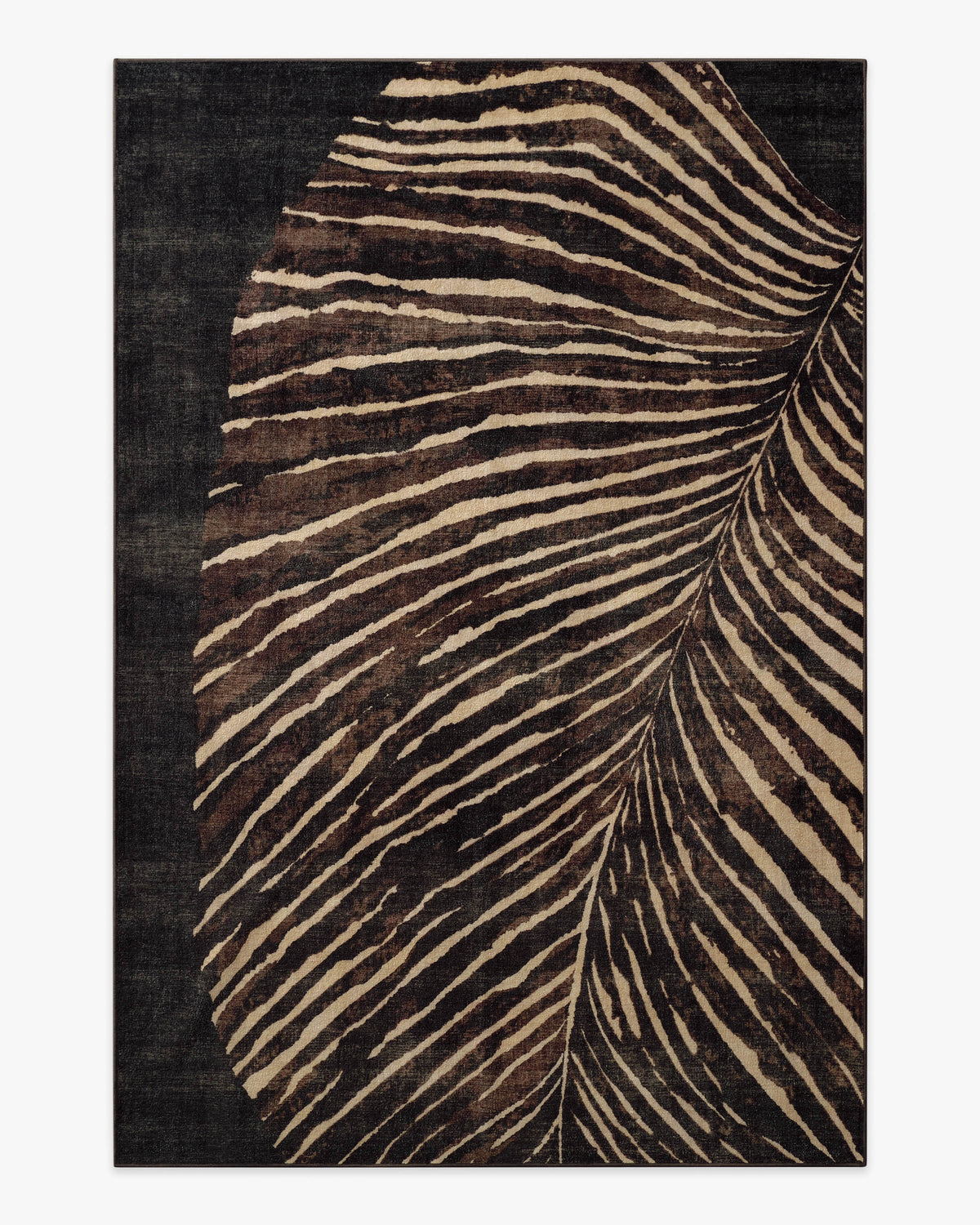 Arcane — Halı, Espresso Kahverengi, AREA, beyaz zemin, 6x9