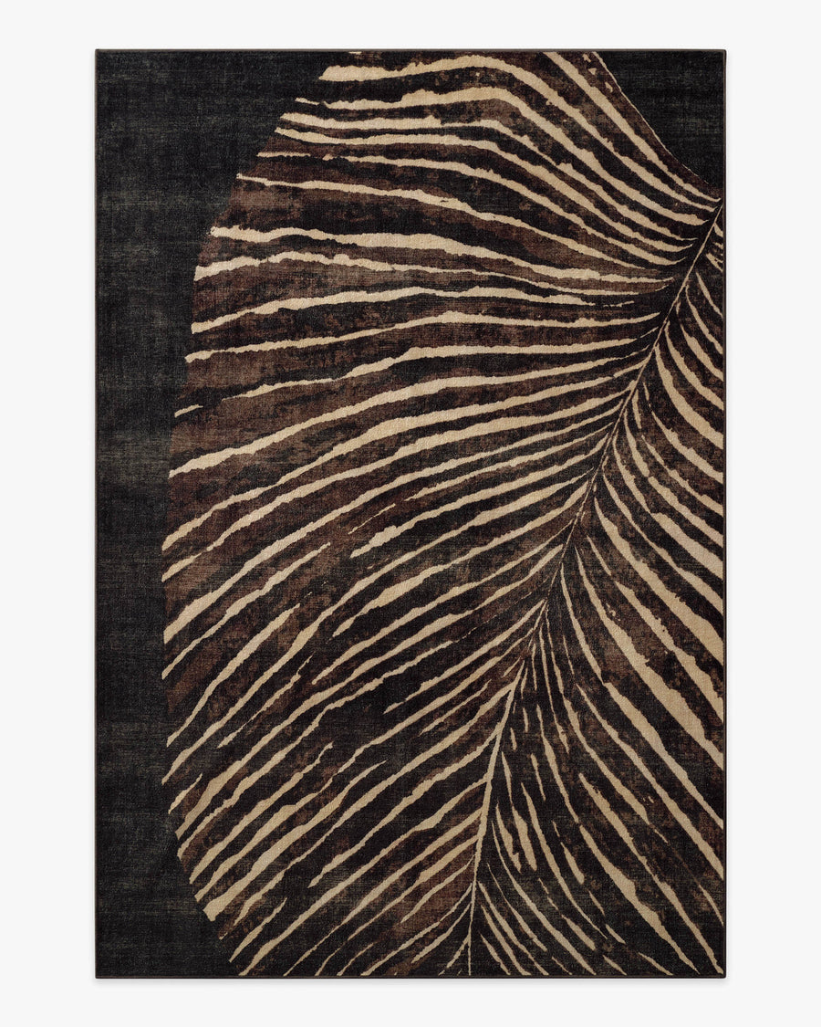 Arcane — Halı, Espresso Kahverengi, AREA, beyaz zemin, 6x9