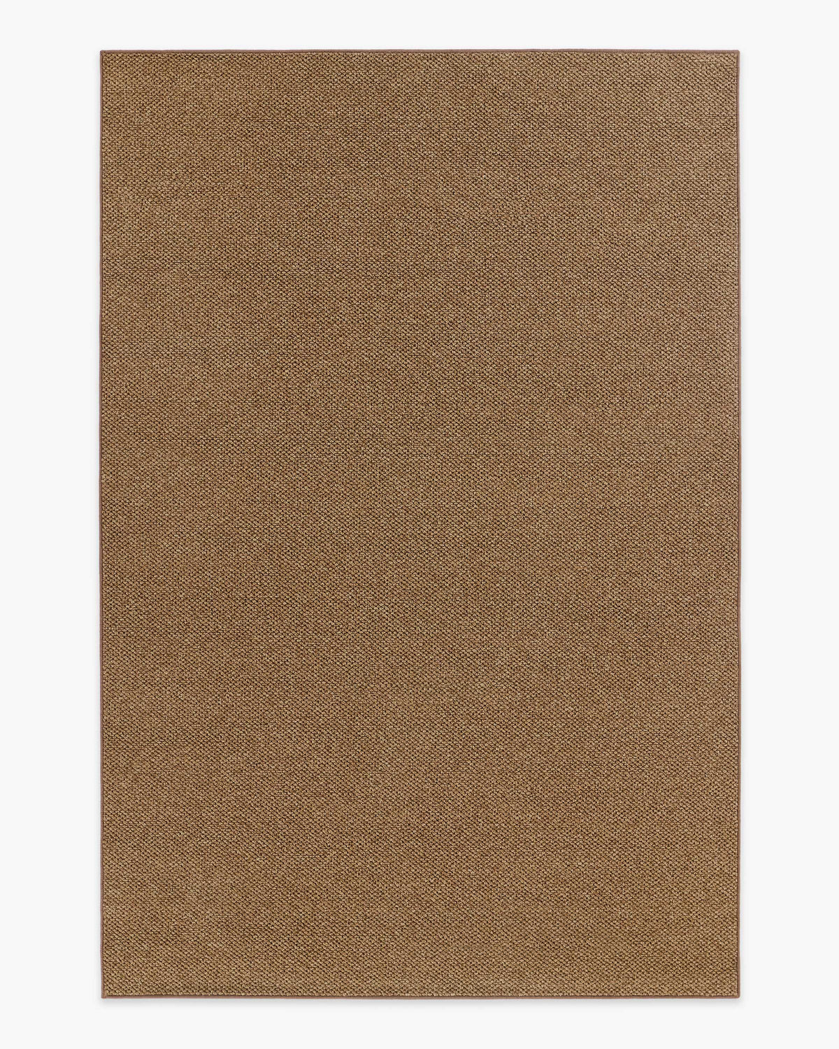Haven Dark Natural Performance Weave — Halı, Kahverengi, AREA, beyaz zemin, 6x9