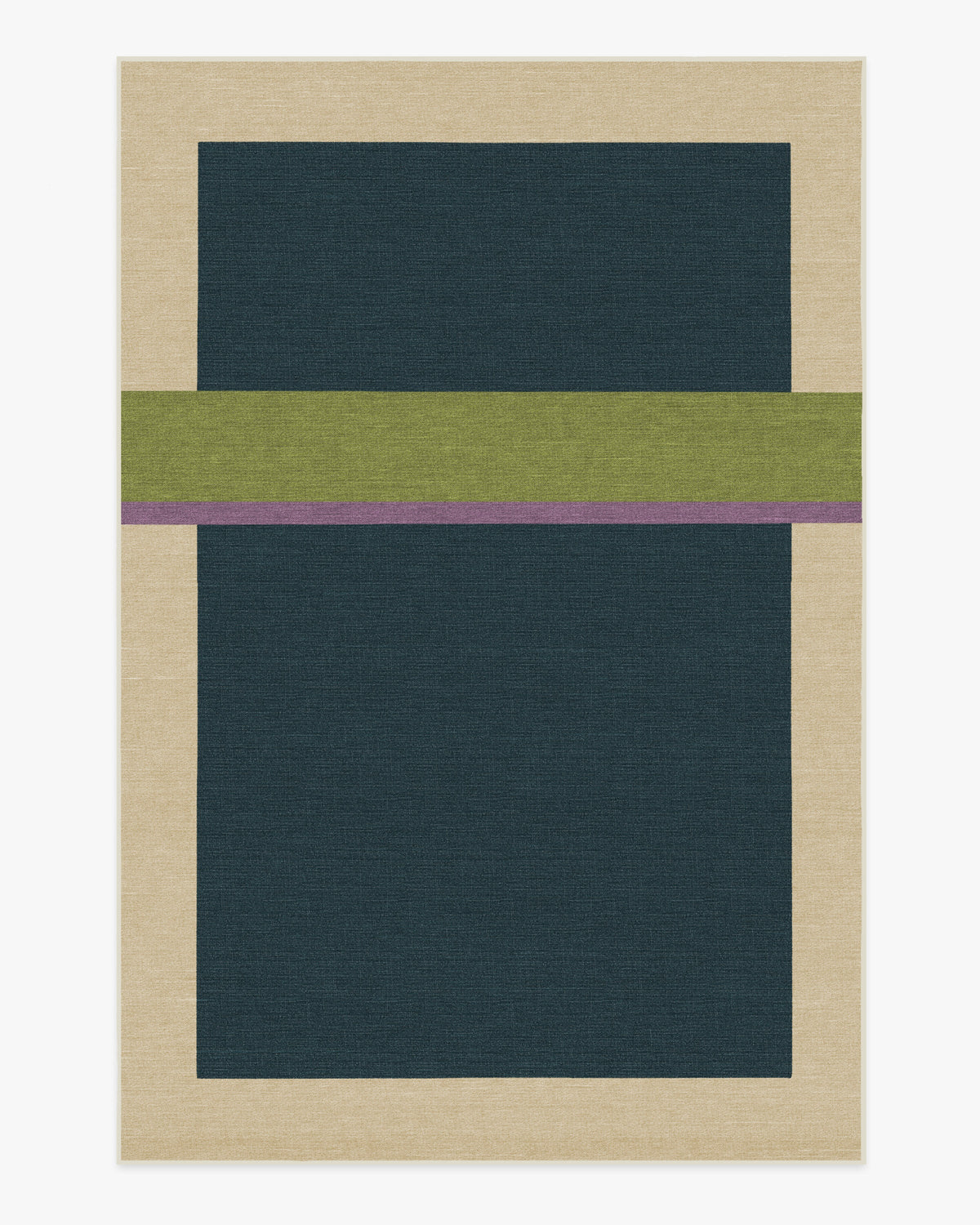 Breakout — Halı, Turkuaz Chartreuse, AREA, beyaz zemin, 6x9