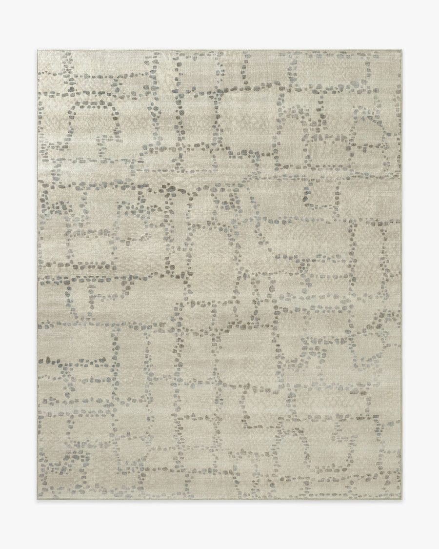 Aeren — Halı, Doğal Taş, AREA, beyaz zemin, 8x10