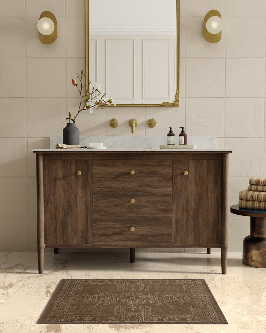 Amira — Halı, Kahverengi, AREA, yaşam alanı, 2x3