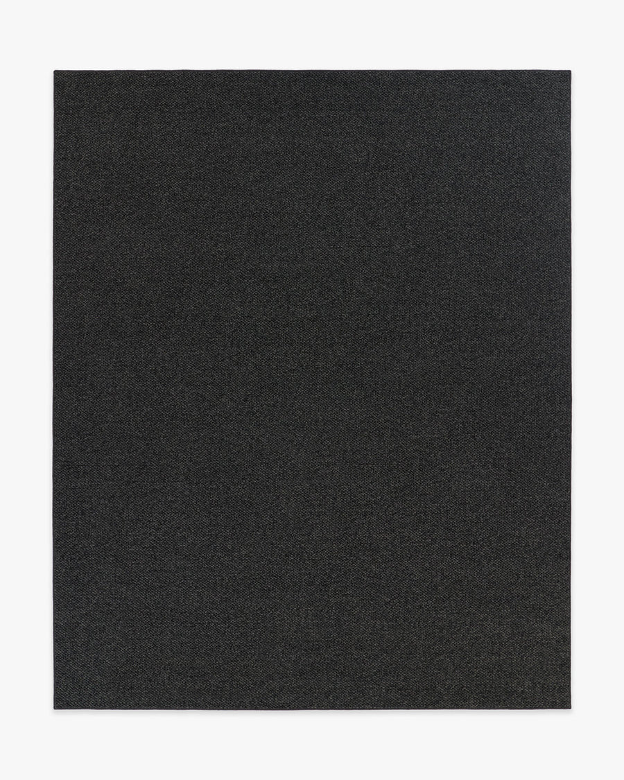 Haven Black Performance Weave — Halı, Siyah, AREA, beyaz zemin, 8x10
