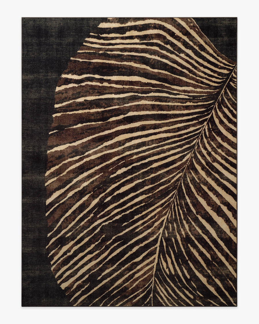 Arcane — Halı, Espresso Kahverengi, AREA, beyaz zemin, 9x12