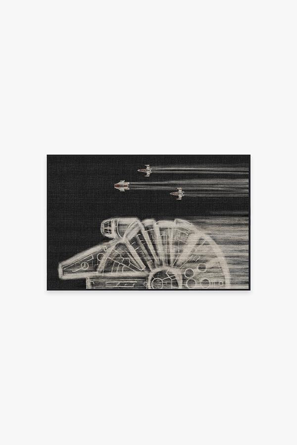 The Rebellion — Halı, Siyah Beyaz, AREA, beyaz zemin, 2x3