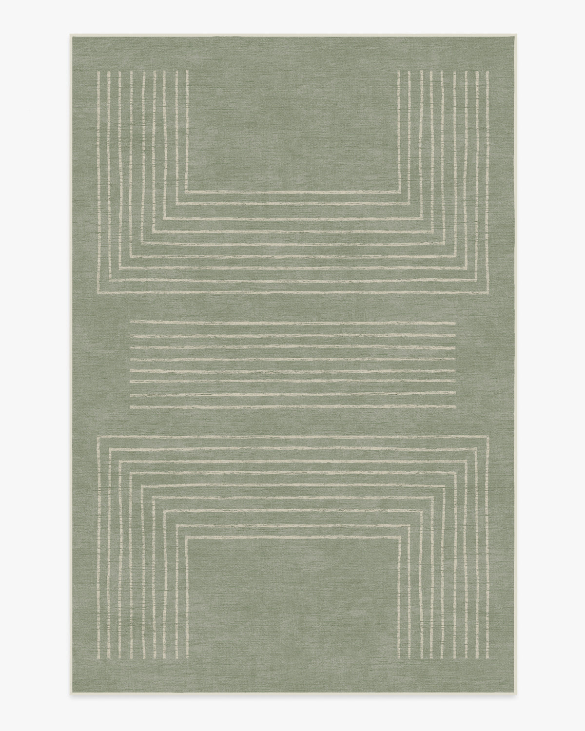 Valencia — Halı, Adaçayı Yeşili, AREA, beyaz zemin, 6x9