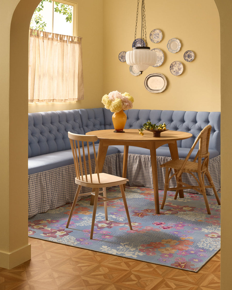 Arden — Halı, Arduvaz Mavi Çok Renkli, AREA, yaşam alanı, 6x9