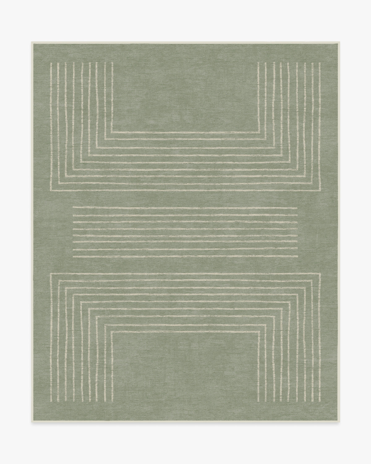 Valencia — Halı, Adaçayı Yeşili, AREA, beyaz zemin, 8x10