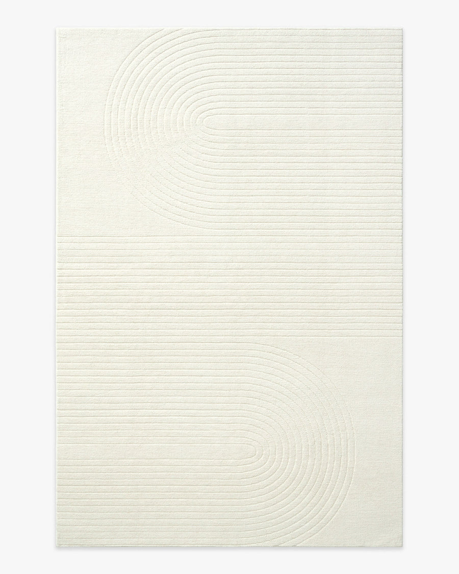 Arlo — Halı, Soft Beyaz, AREA, beyaz zemin, 6x9