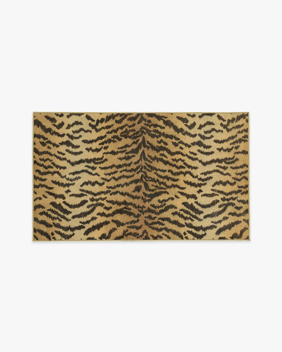 Tigre — Halı, Altın, AREA, beyaz zemin, 3x5