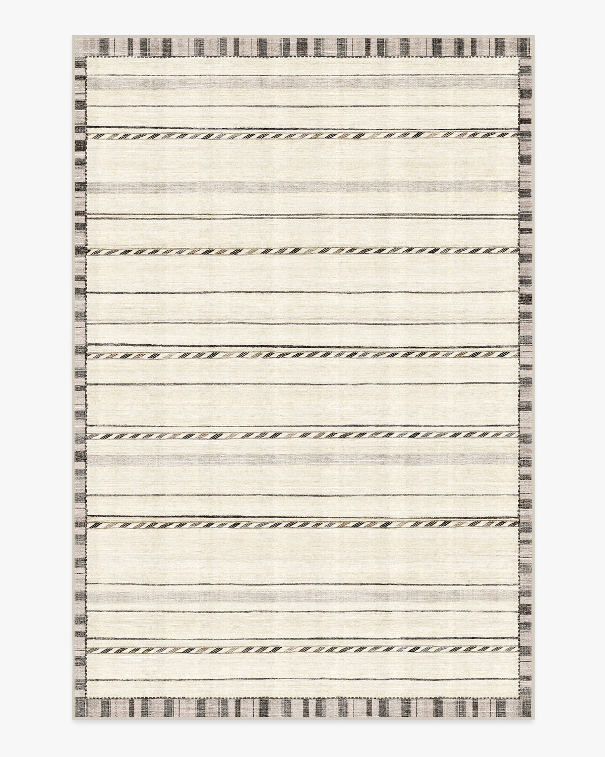 Hemma — Halı, Krem ve Antrasit, AREA, beyaz zemin, 6x9