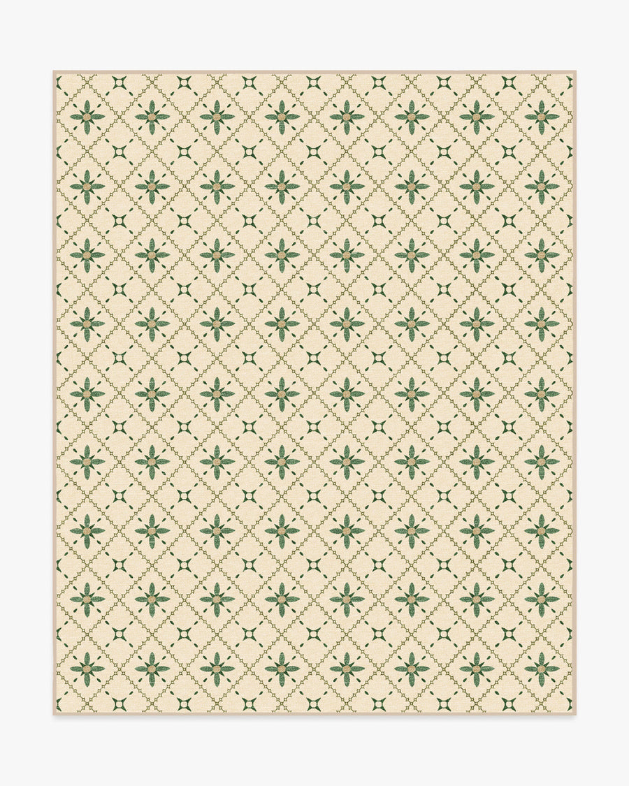 Alva — Halı, Doğal ve Adaçayı, AREA, beyaz zemin, 8x10