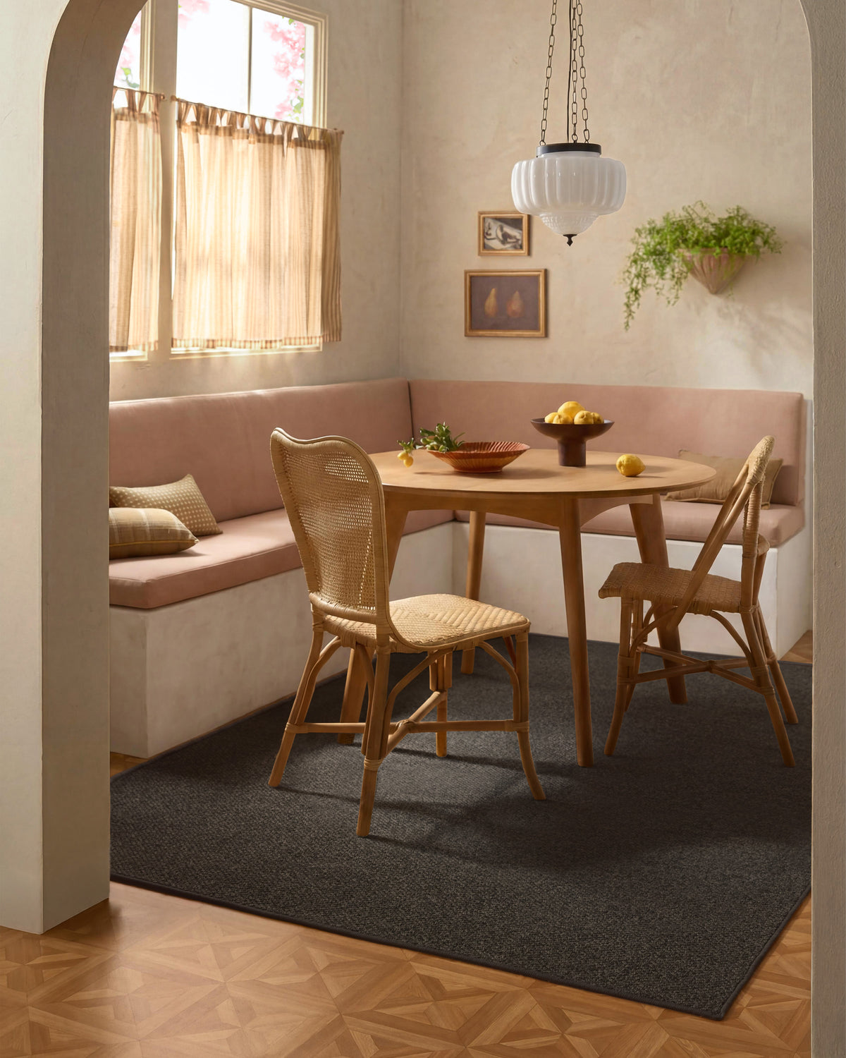 Haven Black Performance Weave — Halı, Siyah, AREA, yaşam alanı, 6x9