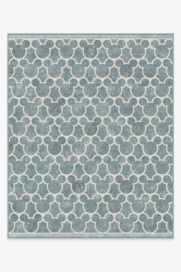 Mickey Trellis — Halı, Arduvaz, AREA, beyaz zemin, 8x10