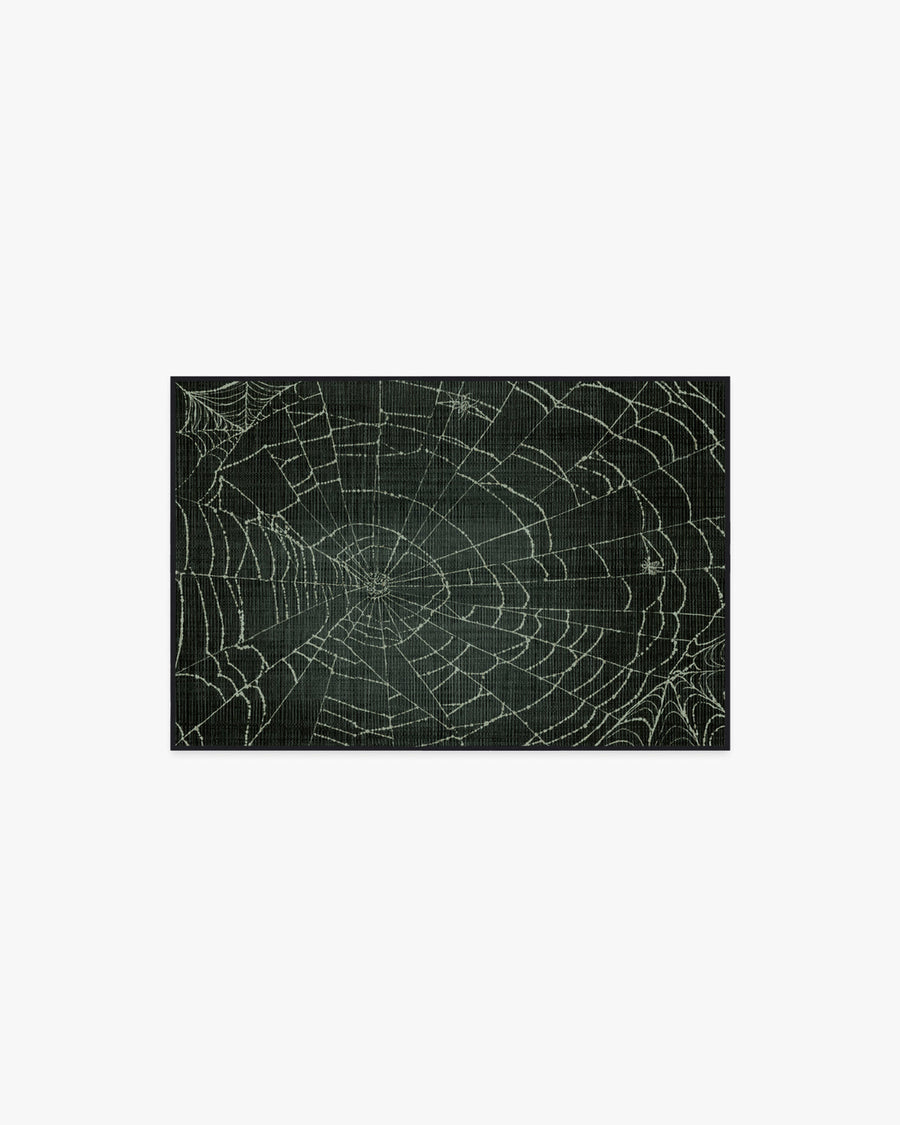 Web — Halı, Yumuşak Siyah, AREA, beyaz zemin, 2x3
