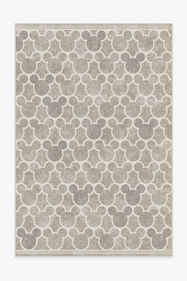 Mickey Trellis — Halı, Kül Gri, AREA, beyaz zemin, 6x9