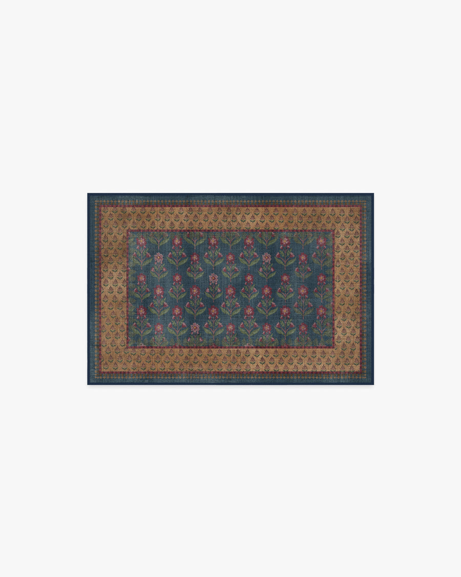Sundara — Halı, Lacivert Bronze, AREA, beyaz zemin, 2x3