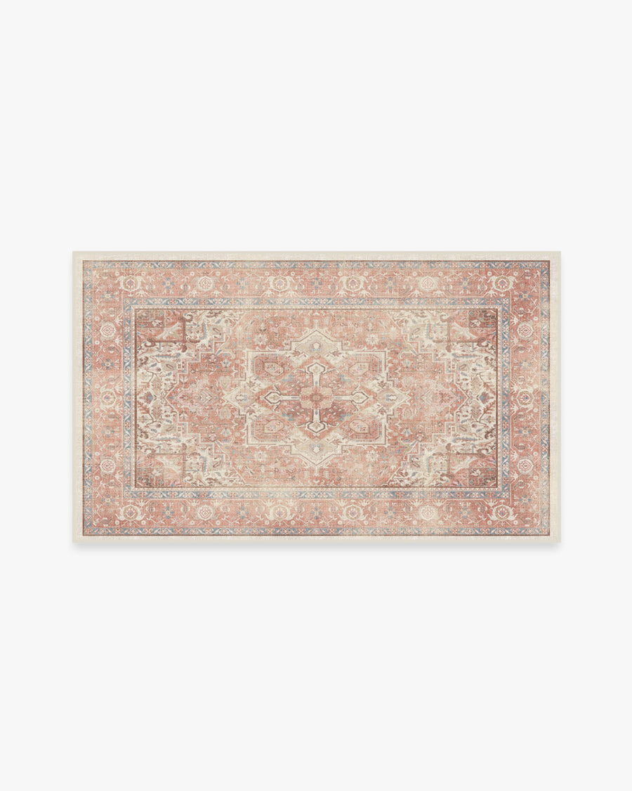 Kamran — Halı, Gül, AREA, beyaz zemin, 3x5