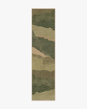 Mirage — Halı, Adaçayı Taba, RUNNER, beyaz zemin, 2x10