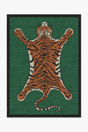 Tiger — Halı, Emerald, AREA, beyaz zemin, 5x7