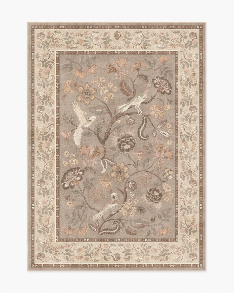 Ester — Halı, Vizon, AREA, beyaz zemin, 5x7