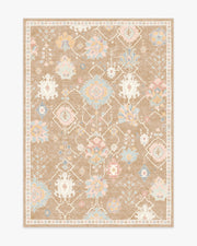 Samara — Halı, Kum, AREA, beyaz zemin, 5x7