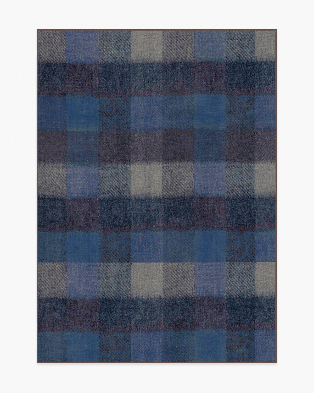 Tallitha — Halı, Mavi Erik, AREA, beyaz zemin, 5x7