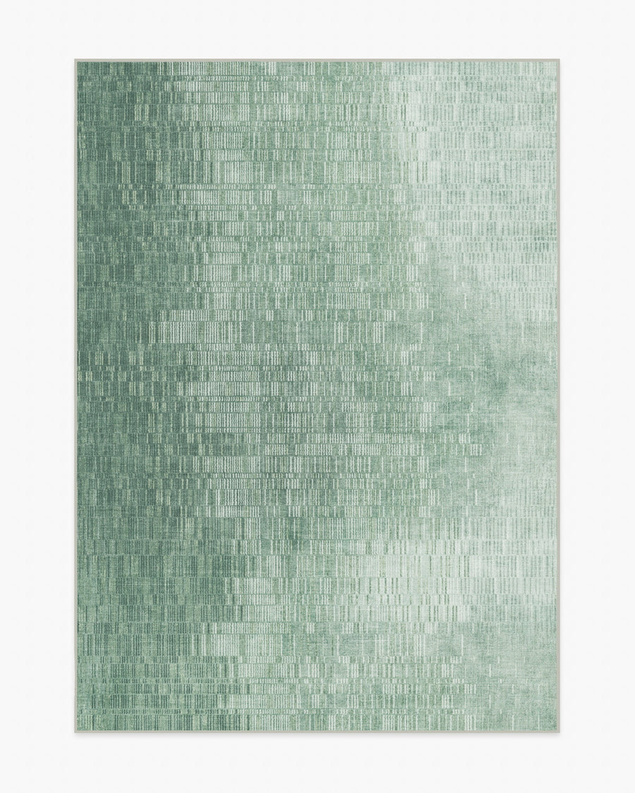 Reflection — Halı, Adaçayı Yeşili, AREA, beyaz zemin, 5x7