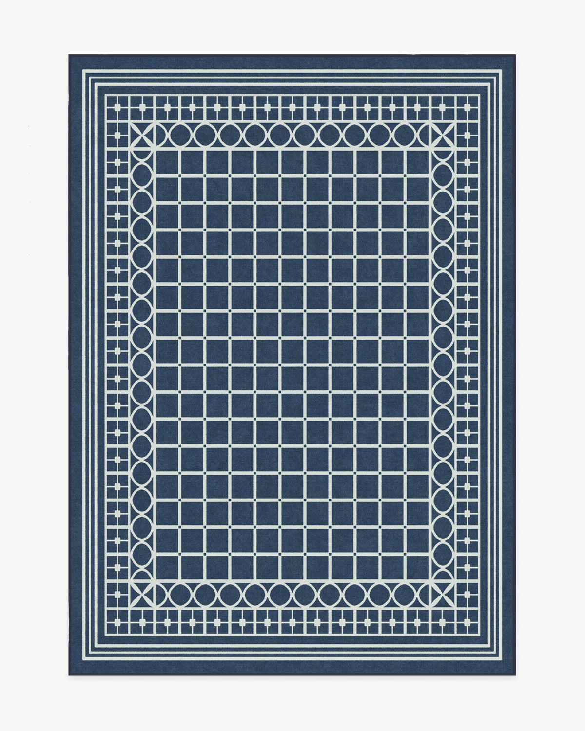 Gray Malin Palm Beach — Halı, Lacivert, AREA, beyaz zemin, 5x7