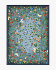 Lily Pad — Halı, Gece Çok Renkli, AREA, beyaz zemin, 5x7