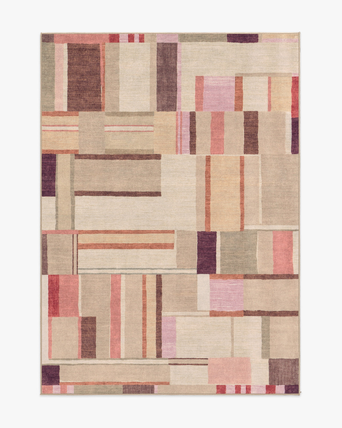 Winona — Halı, Krem Çok Renkli, AREA, beyaz zemin, 5x7