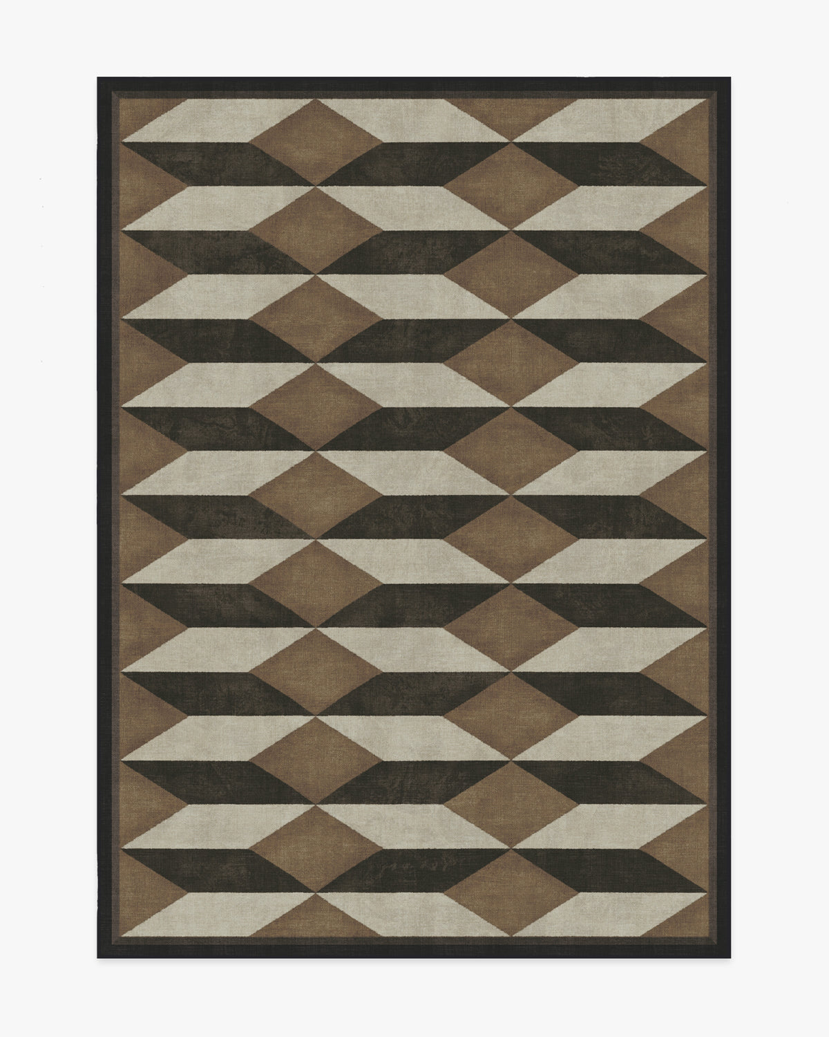 Oak — Halı, Siyah Deve Tüyü, AREA, beyaz zemin, 5x7