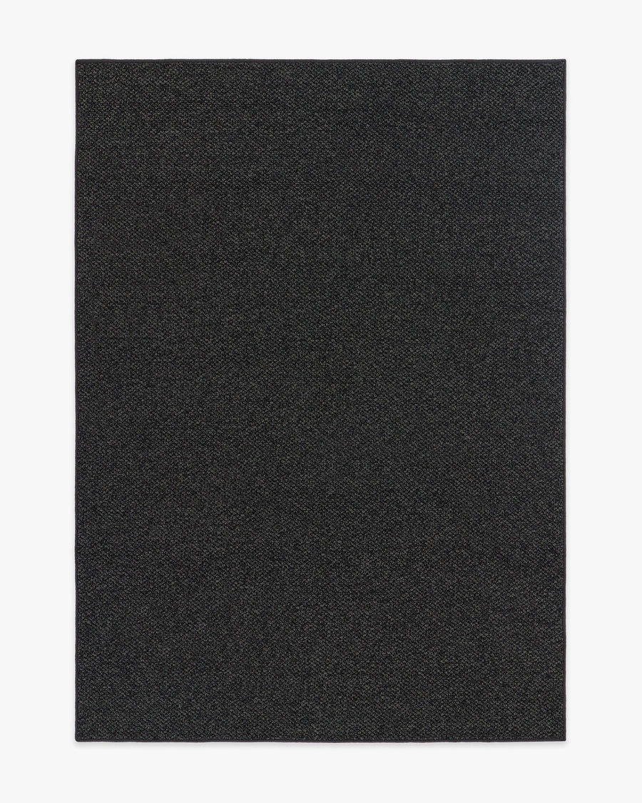 Haven Black Performance Weave — Halı, Siyah, AREA, beyaz zemin, 5x7
