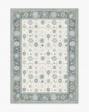 Pasha — Halı, Gri, AREA, beyaz zemin, 5x7