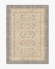 Tawnie — Halı, Kahverengi, AREA, beyaz zemin, 5x7