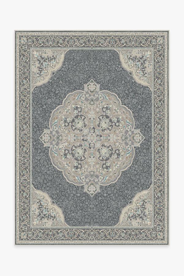 Mickey Persian — Halı, Abalone, AREA, beyaz zemin, 5x7