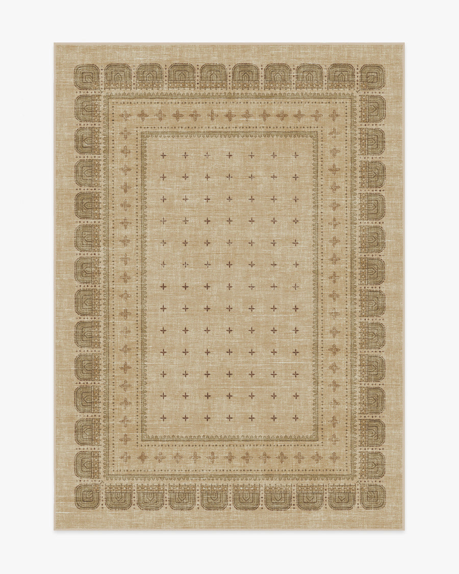 Beatrice — Halı, Taba, AREA, beyaz zemin, 5x7