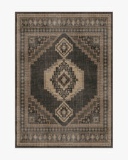Rayne — Halı, Antrasit Taba, AREA, beyaz zemin, 5x7