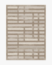 Laine — Halı, Doğal, AREA, beyaz zemin, 5x7