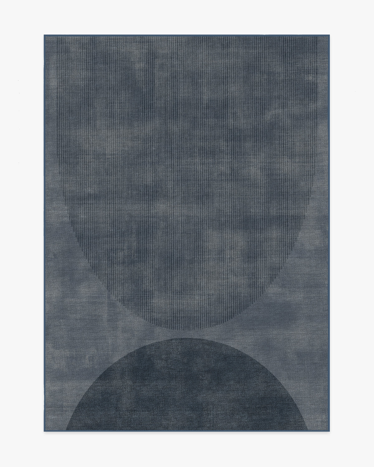 Eclipse — Halı, Lacivert, AREA, beyaz zemin, 5x7